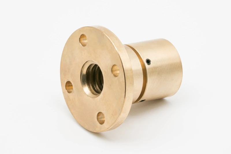 Oil-Free Trapezoidal Nut for Packaging Line